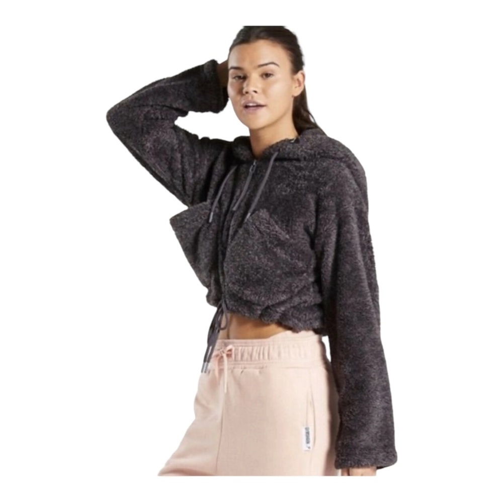 Gymshark Cozy Teddy Cropped Jacket